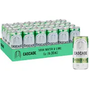 Cascade Lime & Soda Can 200mL 4Pk
