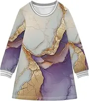 [Caihoyu] Little Girls Thanksgiving Dresses Toddler Kids Stylish Party Dresses, Multicolor06, 4 Years