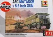 AEC Matador + 5,5 inch Gun Airfix | No. 01314 | 1:72 (1:76)#