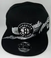 NBA Brooklyn NETS Flat Brim CAP 9FIFTY Snapback Oz seller, Fast Postage