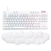 Logitech G713 Wired Ten-Keyless Mechanical Gaming Keyboard White Linear Switch T