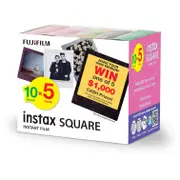 FujiFilm Instax Square Film (50 Pack)