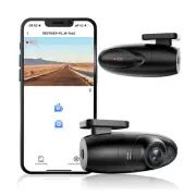REDTIGER Smart Dash Camera for Dash Cam Front 1080P for Cars WiFi G-Sensor 360°