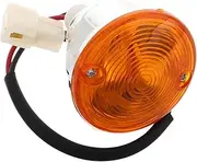 Rear Light LED Trailer Light Rear Side Marker Lights Truck LED Light LED Tractor Light Stop Turn Tail Light Round Turn Light Round Trailer Light Car LED Lights Plastic Yellow