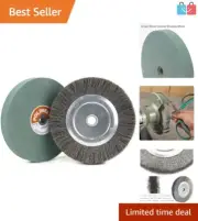 Customizable 120 Grit Silicon Carbide Grinding Wheel & Wire Brush Set for Tools