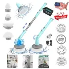 Rechargeable Electric Spin Scrubber with 2 Speeds & 90 Minutes of Cleaning Power