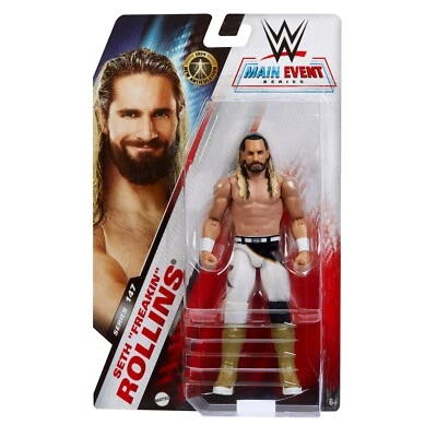 2024 Mattel WWE Main Event Series 147 Seth "Freakin" Rollins MOC WWF