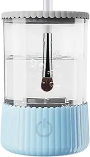 Make Up Brush Cleaner Cleanser Machine,Electric Cosmetic Brush Cleaner - 2 in 1 Makeup Brush Dryer & Washer Combined, Clean and Dry Makeup Brushes Tools Sponges Automatically