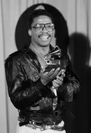 Herbie Hancock backstage at the 26th Annual Grammy Awards at the S- Old Photo 3