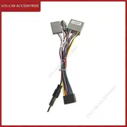 LCA 9 Inch For Honda CR-V CRV 2002-2005 Car Radio Stereo Android MP5 Player Casing Frame 2 Din Head Unit Fascia Panel Dash Cover Only Cable