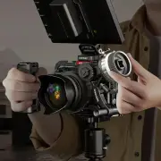 NEEWER PG001 Mini Follow Focus with A/B stops & 15mm Rod Clamp