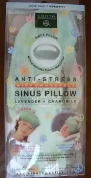 AntiStress EYE SINUS Pillow Lavender Chamomile HOT COLD Relief