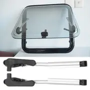 New 2pcs 230mm RV Window Support Rod Telescopic Aluminum Alloy Oxidation Resistance Lift Strut for Caravan Yacht