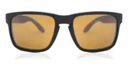 Oakley OO9102 HOLBROOK Polarized 9102D7 Men's Sunglasses Black Size 57