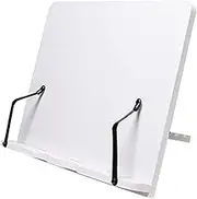 ERINGOGO Wooden Book Stand Adjustable Reading Holder for Cookbooks and Textbooks Display Easel for Hands Reading Present for Friends