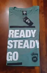 Stussy Large Tee Shirt Brand New Vintage w Tags