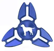 Fidget Spinner Tri-Spinner Aluminum Metal Lab Labrador Retriever