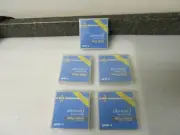 Qty (5) Dell LTO Ultrium 3 Data Cartridges 400GB/800GB New Sealed Packages HC591