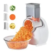 Electric Cheese Grater,2025 Upgrade Electric Vegetable Slicer Shredder with 3...
