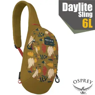 【OSPREY】Daylite Sling 6L 輕量多功能休閒單肩背包(高品質YKK拉鍊).斜背包.側背包/自豪森林