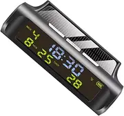 CLISPEED On-Board Timetable Sunrise Alarm Clock Wall Clocks Desk Clock Digital Clock for Car Vehicle Pendulum Dashboard Clock Automotive Clock LED Clock Seconds Black Electronic Component