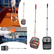 Table Tennis Ball Retriever Telescopic Rod Large Capacity Storage Container