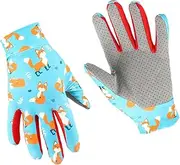 Kids Silk Gloves - Ice Silk Sun Protection Gloves for Kids - Toddler Girl Gloves for Riding Roller Fishing Biking Skating Shwing