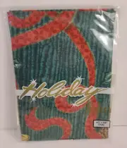 KEMP & BEATLEY Holiday Tablecloth "SYMPHONY" 60x84 OVAL NEW Christmas Edition