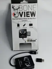BoneView SD Micro SD Memory Card Reader Trail Camera Viewer for Android Micro...