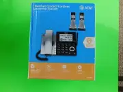 AT&T CL84207 2-Handset Corded/Cordless Phone Answering System New SEALED Box