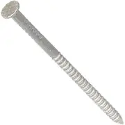 MAZE NAILS SS6WS-1 Stainless Steel Ring Shank Siding Nail, 1-Pound 6D 2-Inch