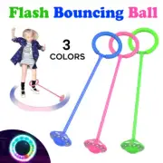 Flashing LED Skip Ball It Jump Ankle Jump Ropes Exercise Skipping Fun Toy Kids