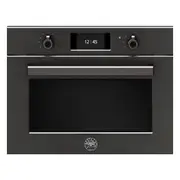 Bertazzoni 60cm Professional Series Compact Combi-Microwave Oven - Black