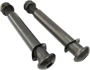 Elliptical Replacement Parts - 1 Pair Black Sturdy Elliptical Bolts - Professional Fitness Trainer Accessories, Exercise Replacement Parts for Home