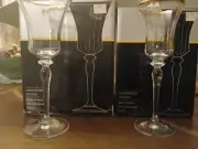 8 Mikasa Jamestown Gold-Rimmed Wine & Goblet Glasses NEW Orig Box W Stickers 4ea