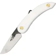 Svord Peasant Knife - High Carbon Steel Blade Hunting Folding Knife White Handle
