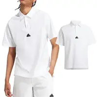 在飛比找ETMall東森購物網優惠-Adidas M Z.N.E.PR POLO 男 白色 PO