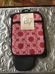 Tip Top Chef Oven Mitt & Pot Holder Set