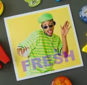 FRESH PRINCE Bel Air Fridge MAGNET Classic 90's TV Show New Home Gift Will Smith