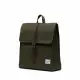 【Herschel】City Mid-Volume 雙肩包 軍綠 後背包 復古 偵查包 14L(10486-04488-OS)