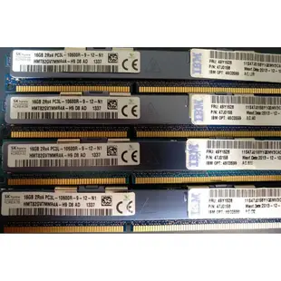 伺服器 記憶體16G 16GB DDR3 1066~1866Mhz PC3  ECC REG 三星 海力士 美光 金士頓