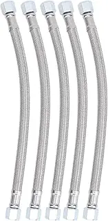 Air Compressor Element Hose Brake Line Oil- Cast Steel 50cm 5pcs Silent