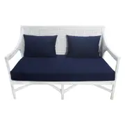 [Florabelle Living] Havana Rattan 2 Seater White