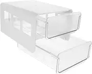 Operitacx Clear Hidden Sticky Drawer Abs Pp Storage Drawers Monitor
