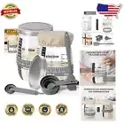 Large 35oz Sourdough Bread Starter Set with Feeding Tracker - Ideal for Bakers