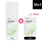 [K-MASK FIESTA] NACIFIC Cica Teatree Relaxing Mask Pack 10ea + 1ea