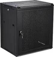 12U Wall Mount Server Cabinet Network Rack Vented Enclosure Locking Door