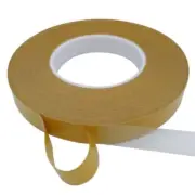 Roll 50 Meter PET Double Sided Tape Clear Heat Resistant Strong Adhesive