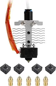 Creality Ender 3 V2 Neo Hotend Kit, 3D Printer Parts Assembled Hotend with Silicone Socks and 0.4mm Nozzles for Ender 3 V2 Neo, Ender 3 Max Neo, Ender 3 Neo