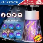 Electric Mosquito Killer Lamp Portable LED Light Fly Bug Insect Trap Zapper IH
